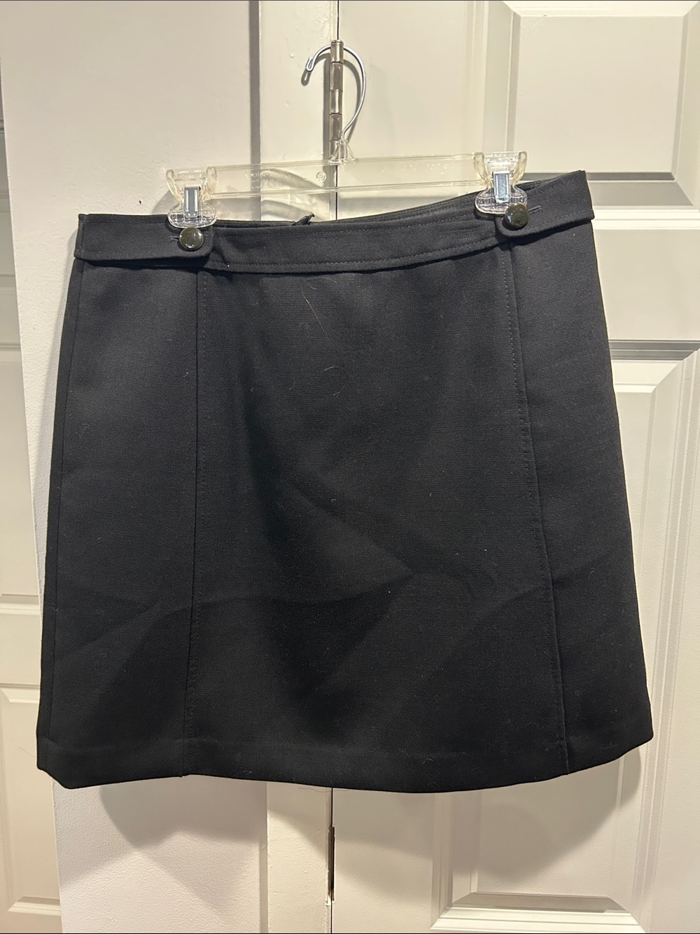Classic Black Women's A-Line Skirt